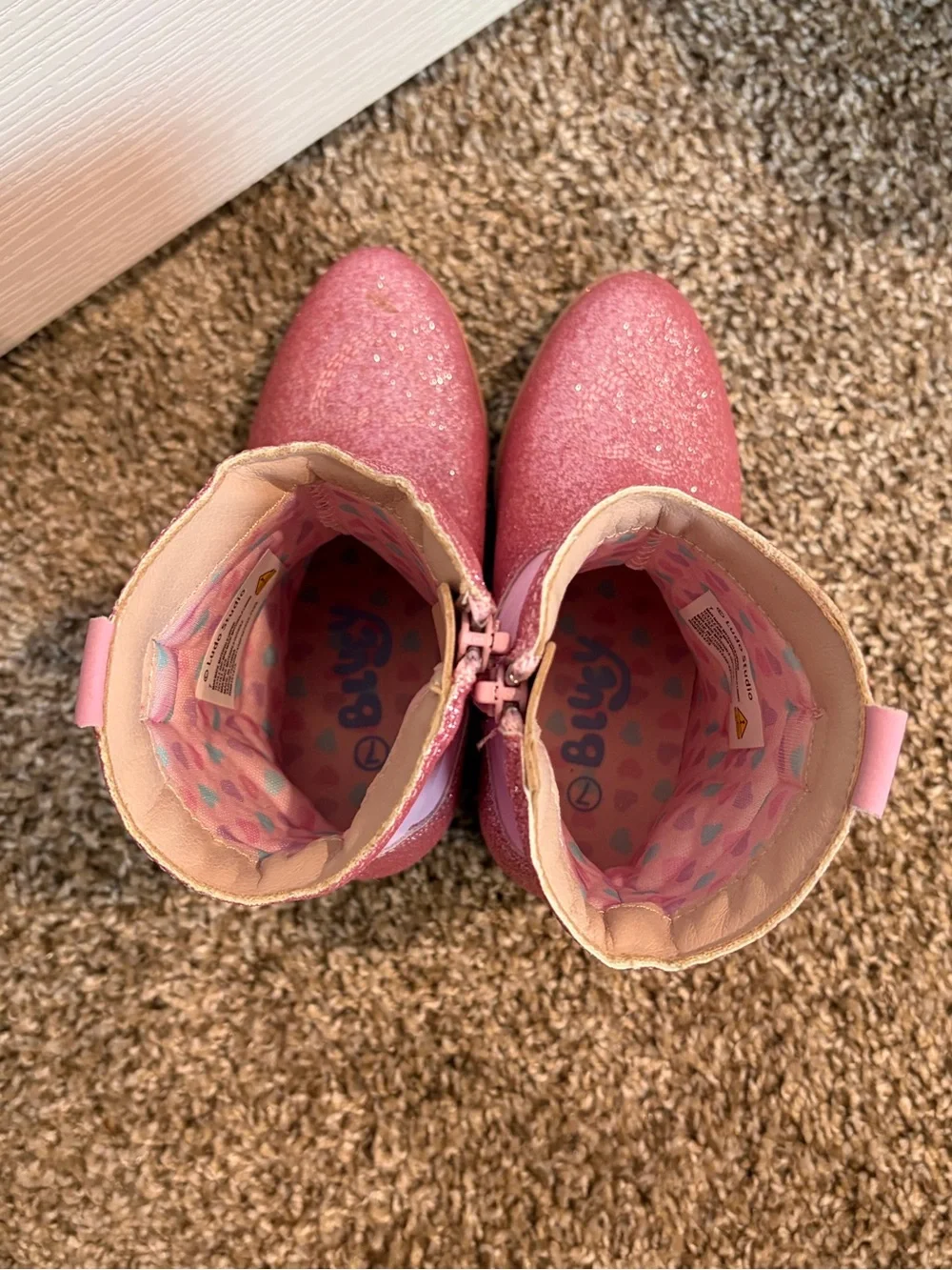 Bluey Light Up Cowgirl Boots